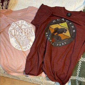 2 Moab Utah women’s t shirts